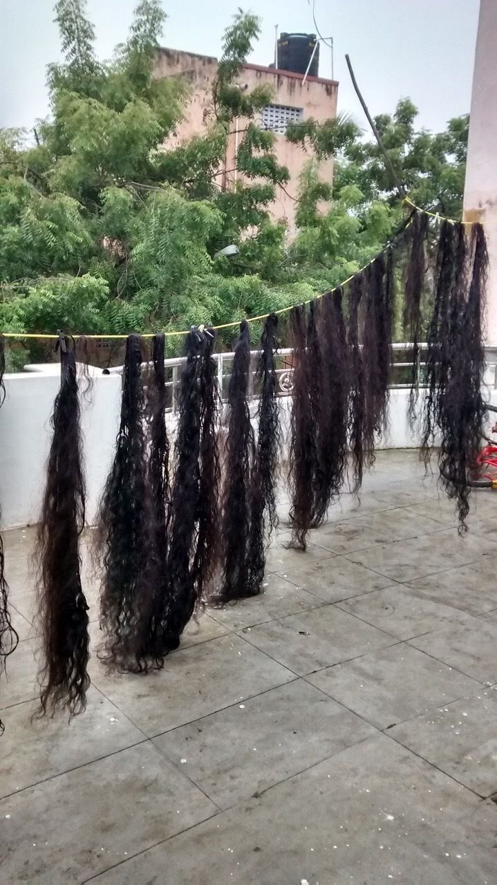 100 % Natural Indian Human Long Hair