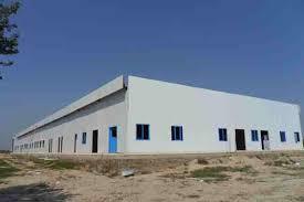 Blue Industrial Projects Detergent Factory Building Peb Structure