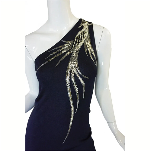 Any Color Ladies Designer Party Wear Dress