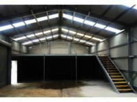 Chemical Industrial Prefabricated Structure - Steel, Variable Dimensions, Blue, White, Green, Red, Orange | Fully Enclosed, Cold-formed Members, Insulated, Mezzanine Floors, Aluminum Windows