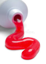 GLAMOUR RED GEL TOOTHPASTE