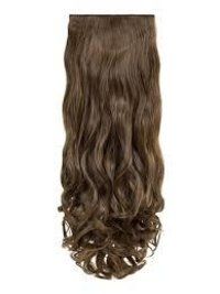 Brown Clip On Human Hair Extensions