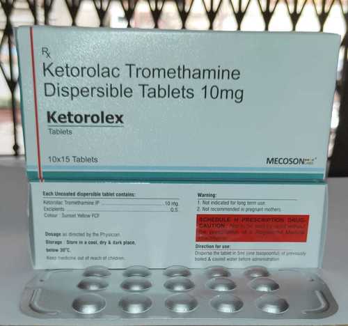 10mg tabuleta Ketorolac Tromethamine