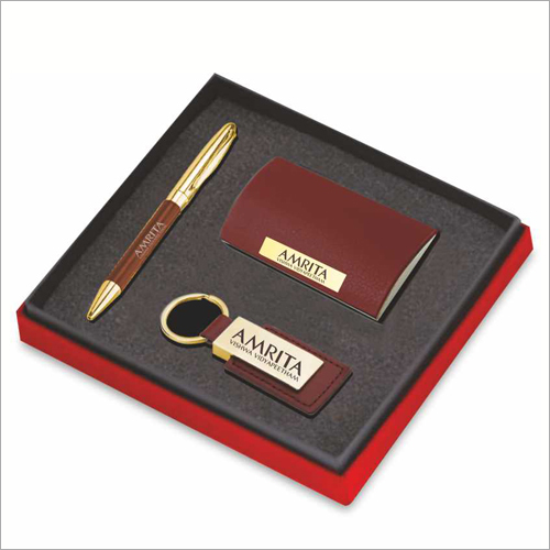 Corporate Pen Keychain And Card Holder Gift Set