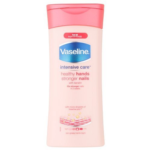 Vaseline Intensive Care Healthy Hands + Stronger Nails Lotion 200ml By LLP PAPERS UNLIMITED INC