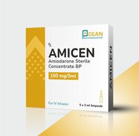 Amiodarone Sterile Concentrate 150m3g 3ml - Dosage Form: As Per Instructions