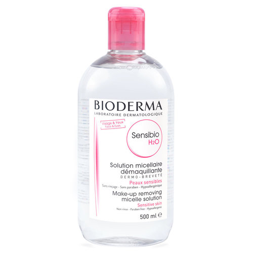 Bioderma - Sensibio H2O - Micellar Water - Cleansing and Make-Up Removing - Refreshing feeling - for Sensitive Skin By LLP PAPERS UNLIMITED INC