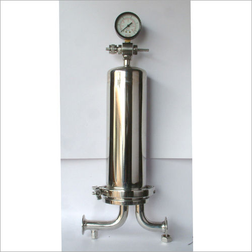 Silver Pharmaceutical Filter Housing