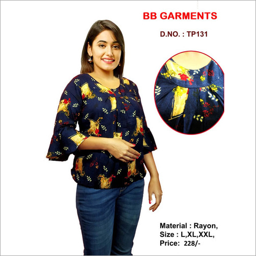 Printed Designer Ladies Top