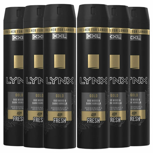 Lynx Gold Bodyspray Deodorant, 150ml By LLP PAPERS UNLIMITED INC