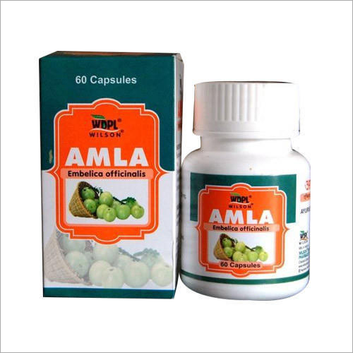 Amla Embelica Officinalis Capsules Age Group: Suitable For All Ages