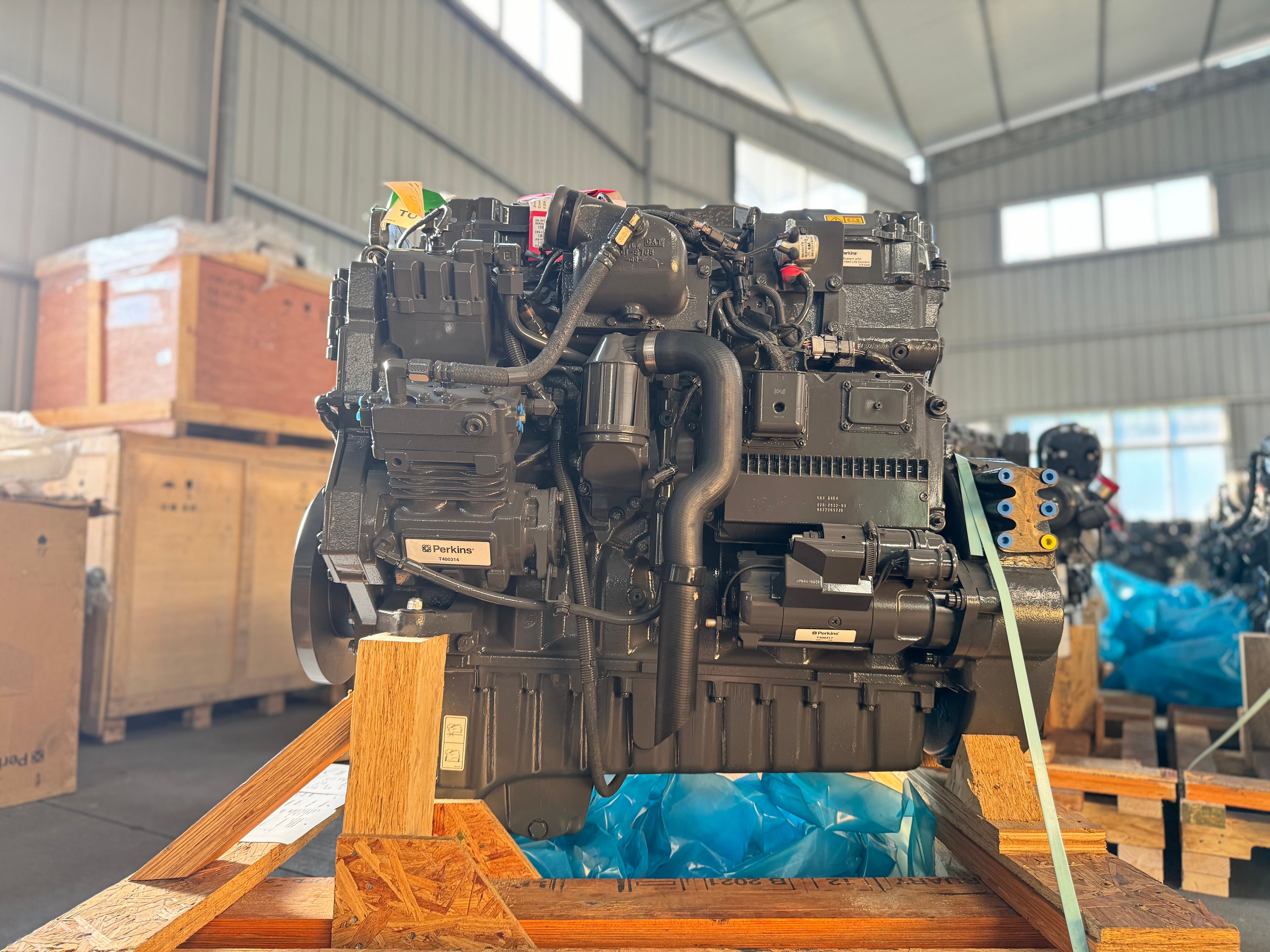 Perkins 1506D-E88TA C9 Diesel Engine 261KW 2100RPM