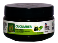 Cucumber Gel Scrub - Herbal Gel Formula | Organic Ingredients, Cooling Effect For All Skin Types, Moisturizes & Rejuvenates Skin, Brightens Complexion