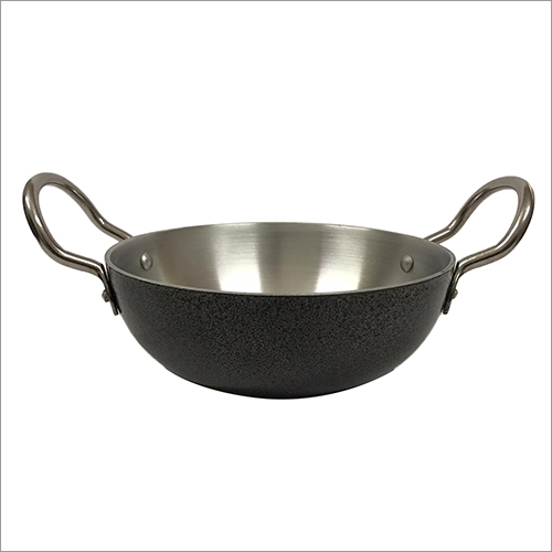 Aluminium Flat Bottom Kadai