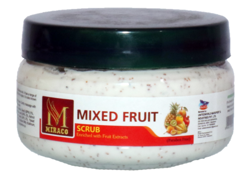 Mixed Fruit  Scrub Ingredients: Herbal