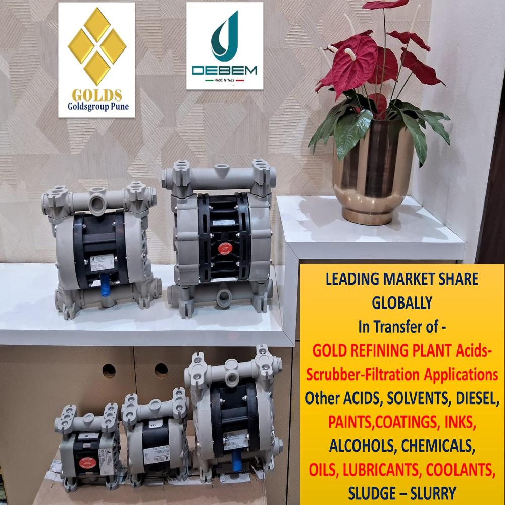 Pp Positive Displacement Diaphragm Pump