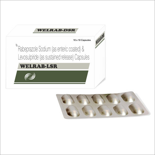 Rabeprazole Sodium (As Enteric Coated) & Levosulpride (As Sustained Release) Capsules