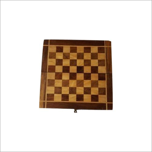 Crafted Wooden Chess Board