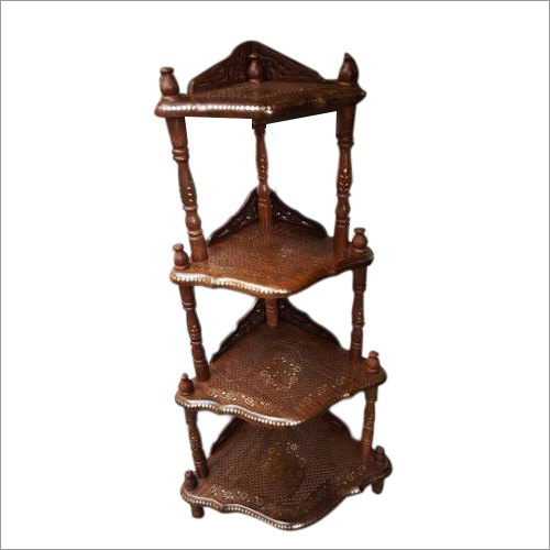 Wooden Corner Stand Design: Rack