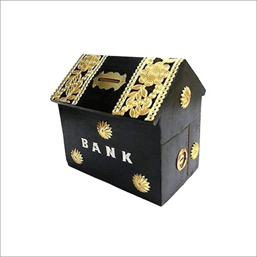 Polished Modern Wooden Coin Box