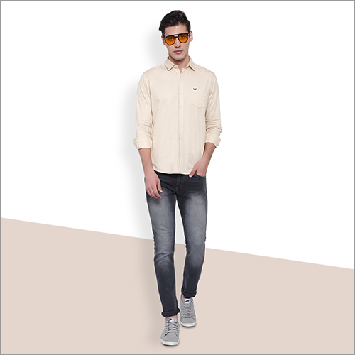 Mens Formal Shirts - Cotton, Size L/XL/M, Plain Design | Quick Dry, Washable Comfort