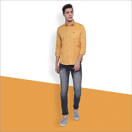Men's Formal Shirt - Cotton Full Sleeves, Anti-Wrinkle & Washable Design