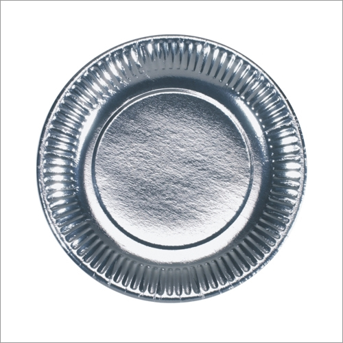 Disposable Silver Paper Plates