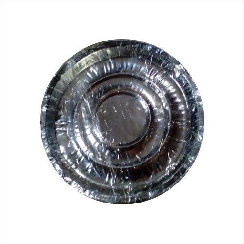 Silver Foil Paper Plates