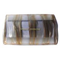 F Tooth Lice Comb - White And Brown Finish | Designed For Women, Ideal For Hotel Use, New Condition