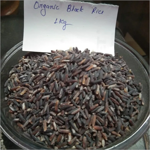 1 KG Organic Black Rice - Dried, High Purity | Color: Black, Cultivation Type: Organic, Origin: India