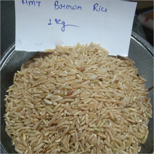 1 KG HMT Brown Rice - Long Grain, Brown Color | Organic Cultivation, High Purity, Dried Style