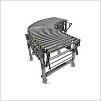 Flexible Conveyor - Stainless Steel, 18.5" Width, 4" Brake-equipped Casters | Ultra-adjustable, Effortlessly Connects, Reduces Operator Fatigue