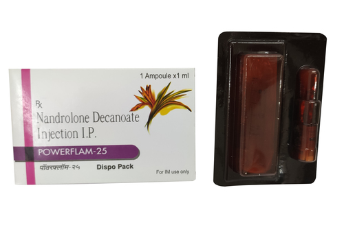 Powerflam 25 - Nand Rolone Decanoate Injection - Physical Form: Liquid