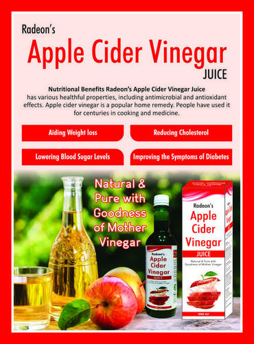 Apple Cider Vinegar Age Group: Suitable For All Ages