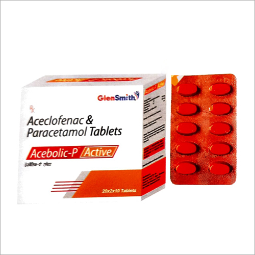 Aceclofenac And Paracetamol Tablets Normal Temp.