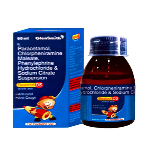 Paracetamol Chlorphenoramine Maleate Phenylephrine Hydrochloride And Sodium Citrate Syrup