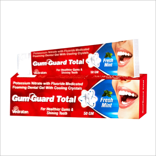 50gm Potassium Nitrate With Fluoride Medicates Foaming Dental Toothpaste