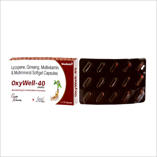 Lycopene Ginseng Multivitamin And Multimineral Softgel Capsules