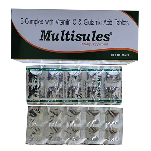 B-Complex with Vitamin C and Glutamic Acid Tablets
