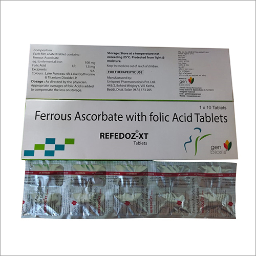 Ferrous Ascorbate with Folic Acid Tablets