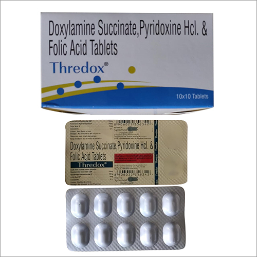 Doxylamine Succinate Pyridoxine HCL and Folic Acid Tablets