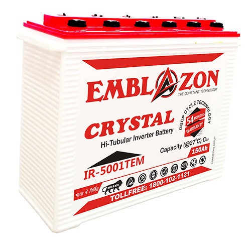 Crystal Hi -Tubular Inverter Battery