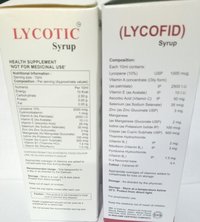 Lycopene, Multivitamin & Multimineral Syrup