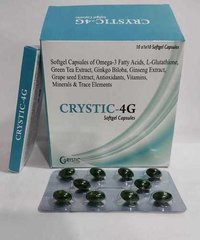 Softgel Capsules Of Omega 3 Fatty Ginseng Extracts