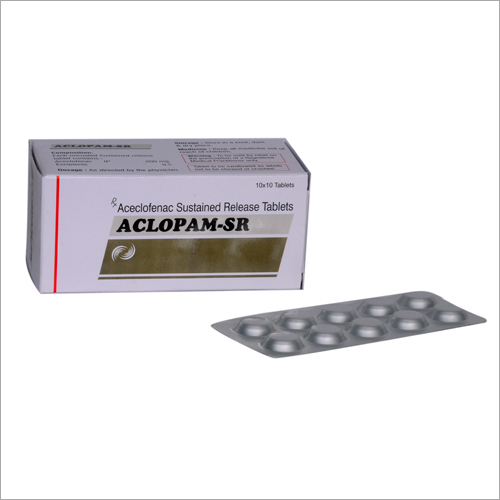 Aceclofenac Sustained Release Tablets