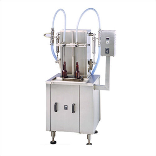 Silver Automatic Liquid Filling Machine