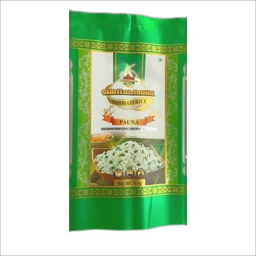 Multicolor Rice Laminated Packaging Pouch