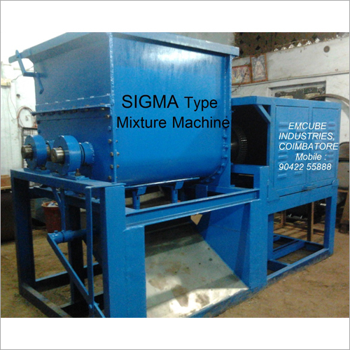 Sigma Type Soap Mixing Machine
