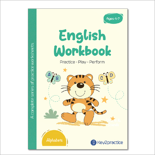 Kids Pre Primary English Alphabets Practice Workbook