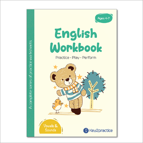Kids Pre Primary English Vowels And Sounds Practice Workbook